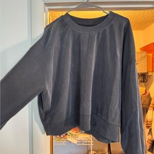 Lululemon softstreme crewneck black XL